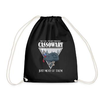 Not all stories involve Cassowary - Turnbeutel - Schwarz - Vorne