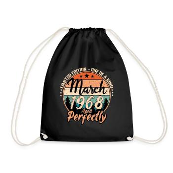 Mars 1968 anniversaire 1968 légendes Mars - Sac de sport léger - noir - Devant