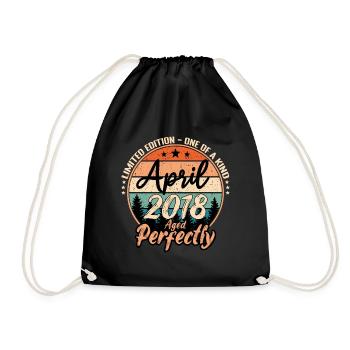 Avril 2018 anniversaire 2018 légendes Avril - Sac de sport léger - noir - Devant