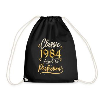 Anniversaire 1984 cadeau 1984 Classic 1984 - Sac de sport léger - noir - Devant