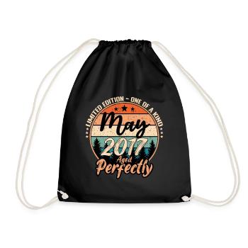 Mai 2017 anniversaire 2017 légendes Mai - Sac de sport léger - noir - Devant