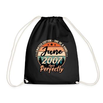 Juin 2007 anniversaire 2007 légendes Juin - Sac de sport léger - noir - Devant
