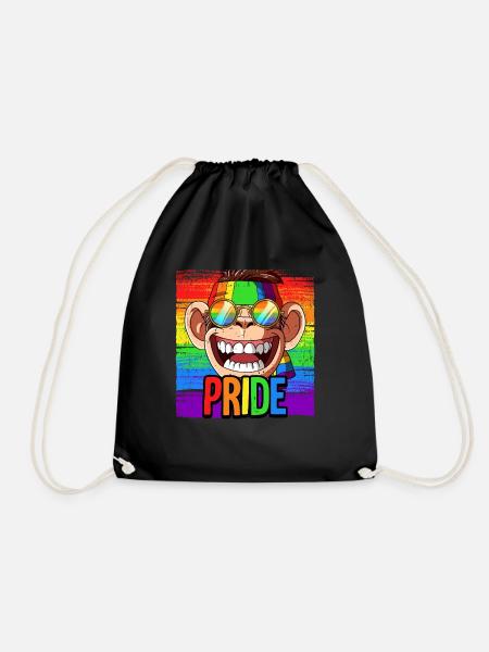 Pride LGBTQ Christopher Street Day Kostüm Pride - Turnbeutel - Schwarz