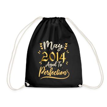 Mai 2014 Mai anniversaire May 2014 - Sac de sport léger - noir - Devant