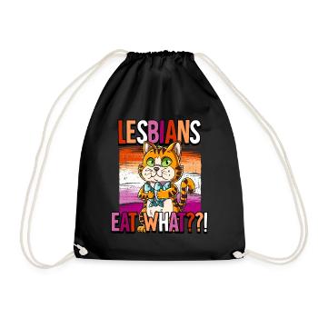 Pride LGBTQ Christopher Street Day Costume Pride - Drawstring Bag - black - Front