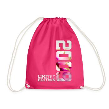 LIMITED EDITION 2009 17TH BIRTHDAY - Drawstring Bag - fuchsia - Front