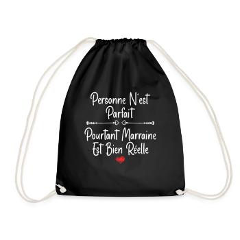 Marraine - Sac de sport léger - noir - Devant
