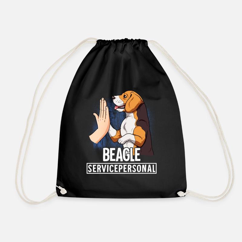 Beagle - Sac de sport léger - noir