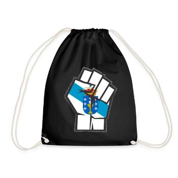 Galice, drapeau galicien, bandeira do orgullo - Sac de sport léger - noir - Devant