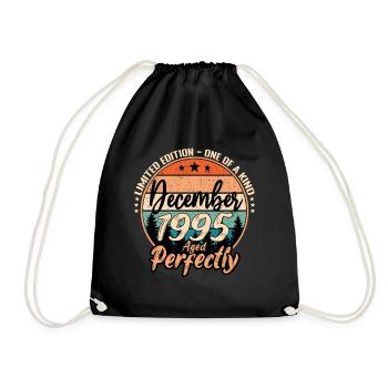 Décembre 1995 anniversaire 1995 légendes Décembre - Sac de sport léger - noir - Devant