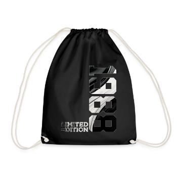 LIMITED EDITION 1988 38TH BIRTHDAY - Drawstring Bag - black - Front