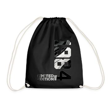 LIMITED EDITION 1984 42ND BIRTHDAY - Drawstring Bag - black - Front