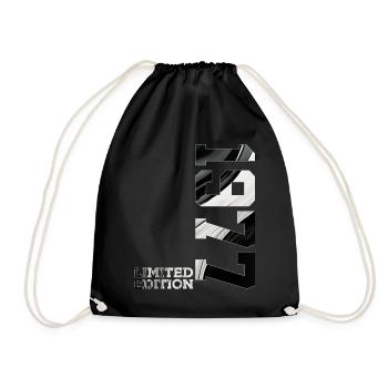 LIMITED EDITION 1977 49TH BIRTHDAY - Drawstring Bag - black - Front