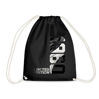LIMITED EDITION 1960 66TH BIRTHDAY - Drawstring Bag - black - Front
