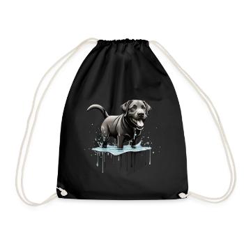 MIGNON LABRADOR NOIR - Sac de sport léger - noir - Devant