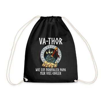 Vathor - Turnbeutel - Schwarz - Vorne