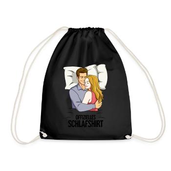 Partenaire officiel de la chemise de nuit - Sac de sport léger - noir - Devant