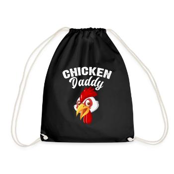 Chicky Daddy-Pour toutes les dans le panier - Sac de sport léger - noir - Devant