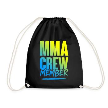 Mma Crew - Turnbeutel - Schwarz - Vorne