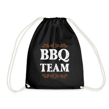Équipe de barbecue - Sac de sport léger - noir - Devant