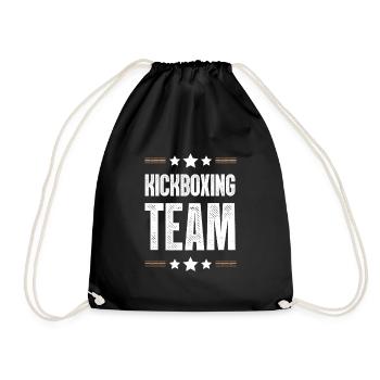 Kickboxing Team - Drawstring Bag - black - Front