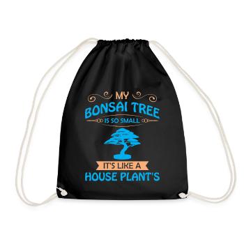 Bonsai Tree - Turnbeutel - Schwarz - Vorne