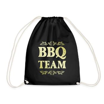 Équipe de barbecue - Sac de sport léger - noir - Devant