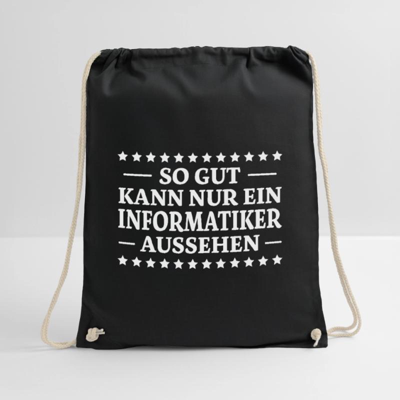 Informatiker Spruch Lustige Programmierer Geschenk Turnbeutel