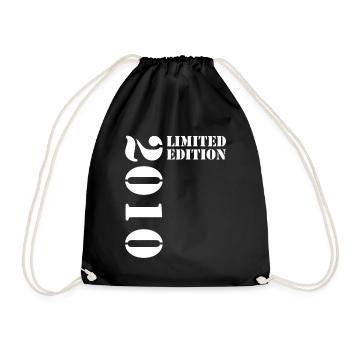 2010 Édition Limitée Anniversaire Cadeau Femme Mari - Sac de sport léger - noir - Devant