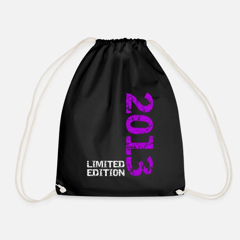 2013 Limited Edition Geburtstag Geschenk Frau Mann - Turnbeutel - Schwarz