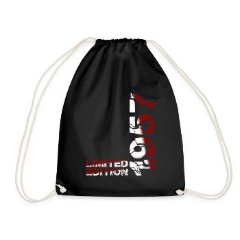 1957 édition limitée anniversaire cadeau femme mari - Sac de sport léger - noir - Devant
