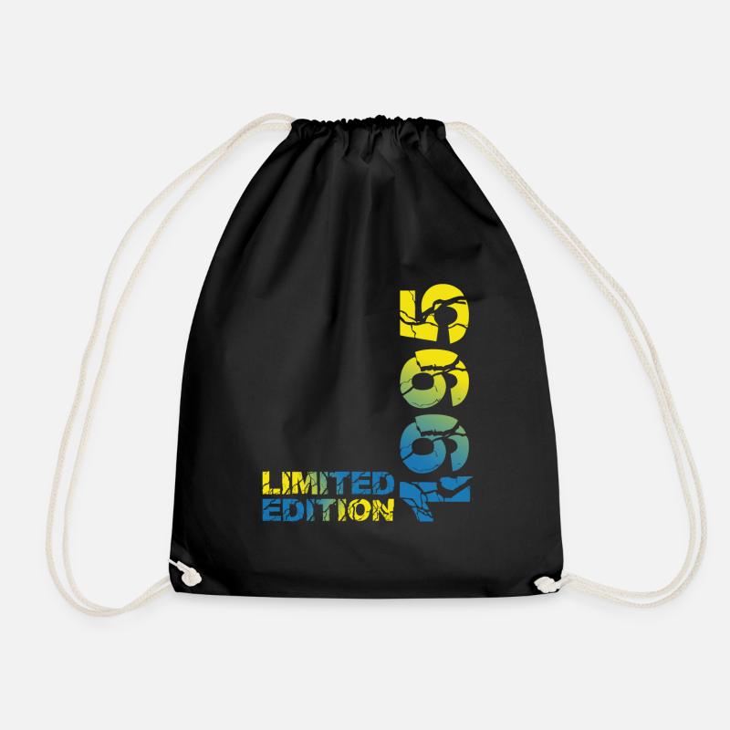 1995 Limited Edition Geburtstag Geschenk Frau Mann - Turnbeutel - Schwarz