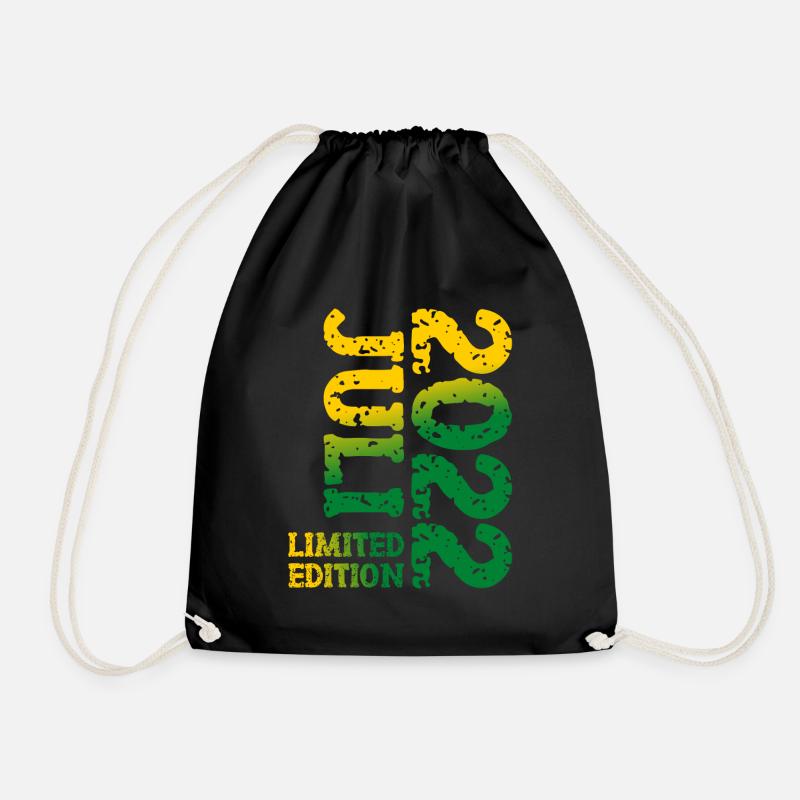 2022 Juli Limited Edition Geburtstag Geschenk - Turnbeutel - Schwarz