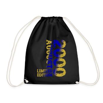 2000 Août Édition Limitée 23e Tenue d’anniversaire - Sac de sport léger - noir - Devant