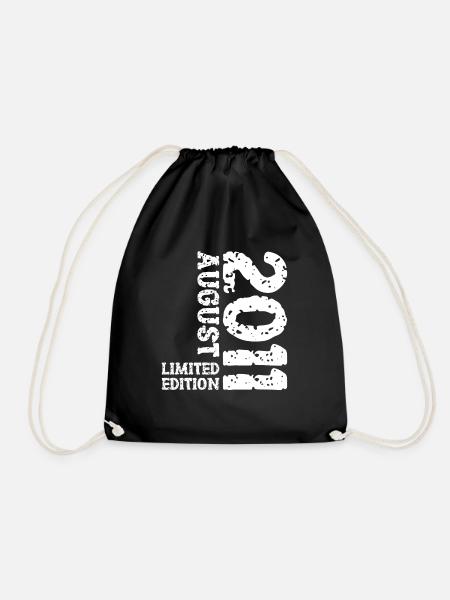 2011 August Limited Edition 12. Geburtstag Outfit - Turnbeutel - Schwarz