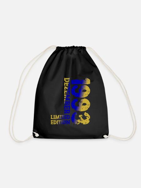 1993 décembre édition limitée 30e anniversaire décoration - Sac de sport léger - noir