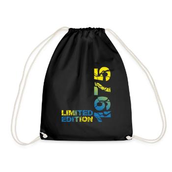 1975 édition limitée anniversaire cadeau femme mari - Sac de sport léger - noir - Devant