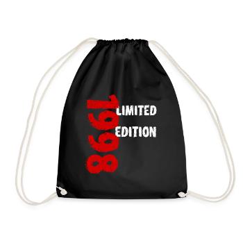 1998 édition limitée cadeau d’anniversaire femme mari - Sac de sport léger - noir - Devant
