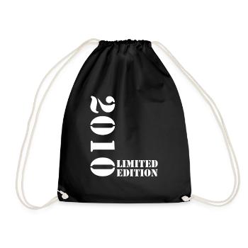 2010 Édition Limitée Anniversaire Cadeau Femme Mari - Sac de sport léger - noir - Devant