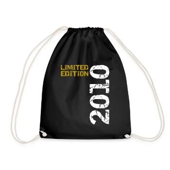 2010 Édition Limitée Anniversaire Cadeau Femme Mari - Sac de sport léger - noir - Devant