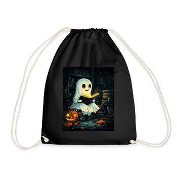 Cadeau d’Halloween Femmes Hommes Enfants Décoration - Sac de sport léger - noir - Devant
