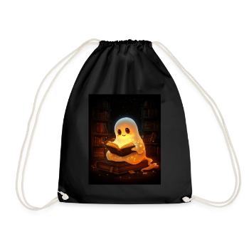 Cadeau d’Halloween Femmes Hommes Enfants Décoration - Sac de sport léger - noir - Devant