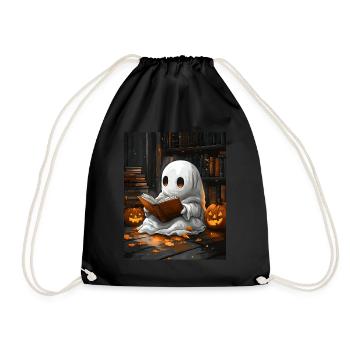 Cadeau d’Halloween Femmes Hommes Enfants Décoration - Sac de sport léger - noir - Devant