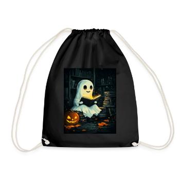 Cadeau d’Halloween Femmes Hommes Enfants Décoration - Sac de sport léger - noir - Devant