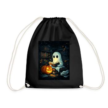 Cadeau d’Halloween Femmes Hommes Enfants Décoration - Sac de sport léger - noir - Devant