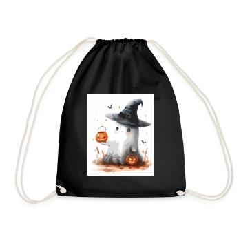 Cadeau d’Halloween Femmes Hommes Enfants Décoration - Sac de sport léger - noir - Devant