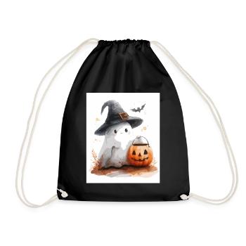 Cadeau d’Halloween Femmes Hommes Enfants Décoration - Sac de sport léger - noir - Devant