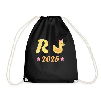 Canard Pension 2025 Pension Retraite Grand-père Mamie Retraité - Sac de sport léger - noir - Devant