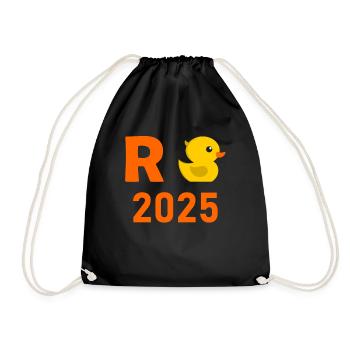 Canard Pension 2025 Pension Retraite Grand-père Mamie Retraité - Sac de sport léger - noir - Devant