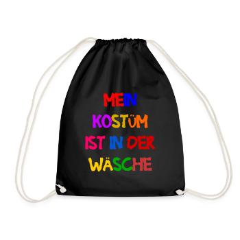 Carnival Costume Women's Gift Carnival Carnival - Drawstring Bag - black - Front